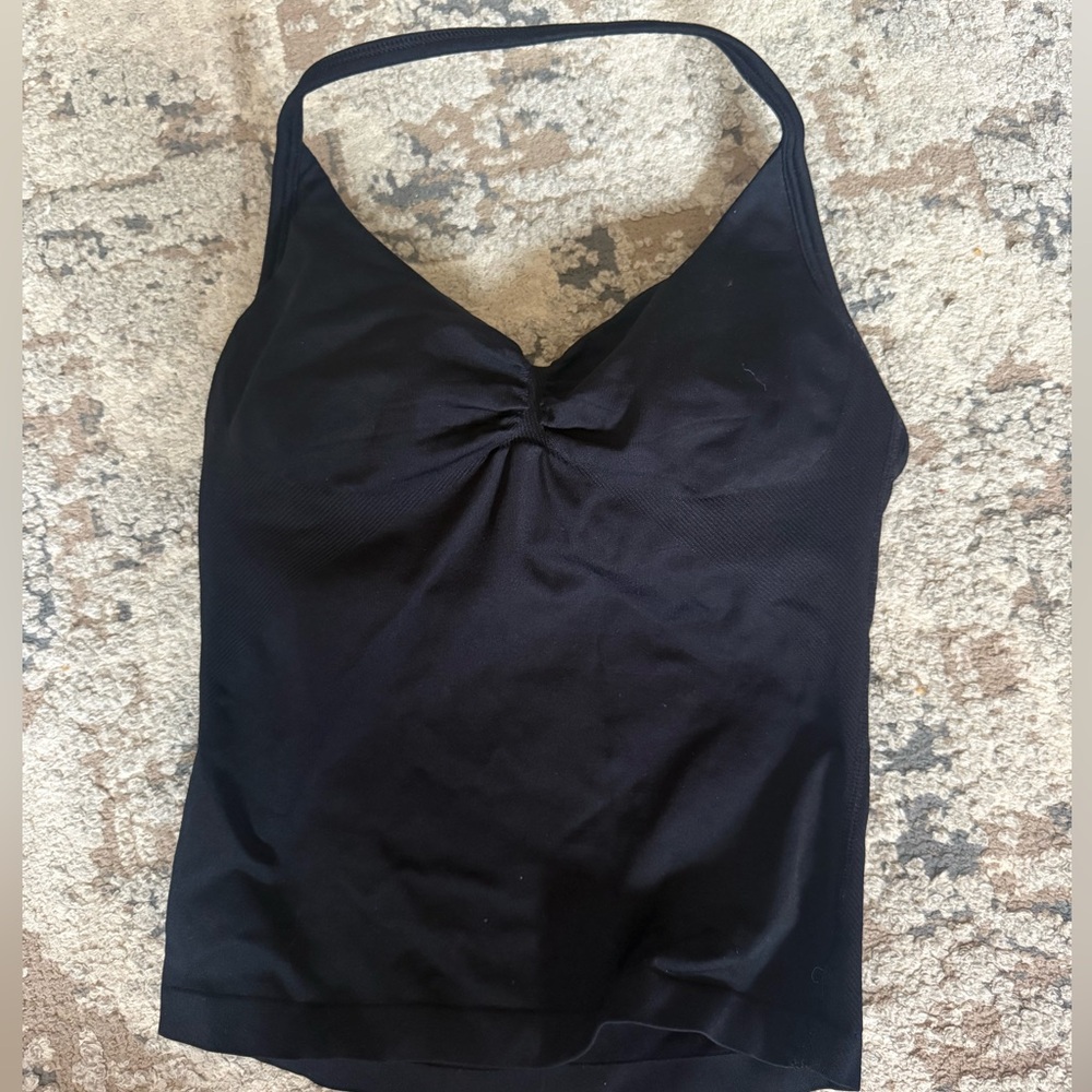 Women’s Black Halter Tank Top